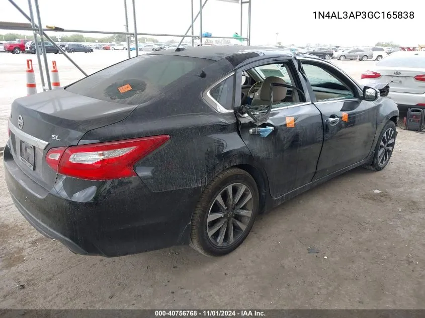 1N4AL3AP3GC165838 2016 Nissan Altima 2.5/2.5 S/2.5 Sl/2.5 Sr/2.5 Sv