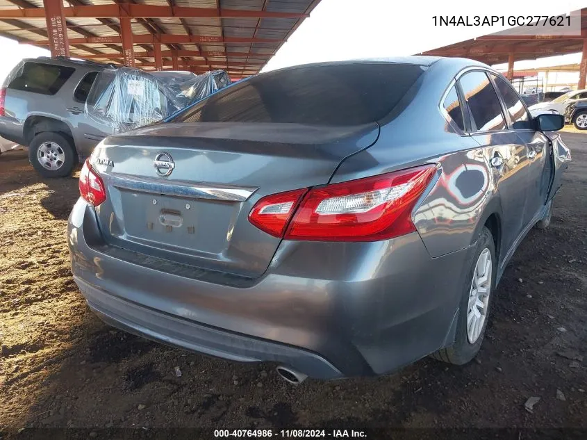 2016 Nissan Altima 2.5 S VIN: 1N4AL3AP1GC277621 Lot: 40764986