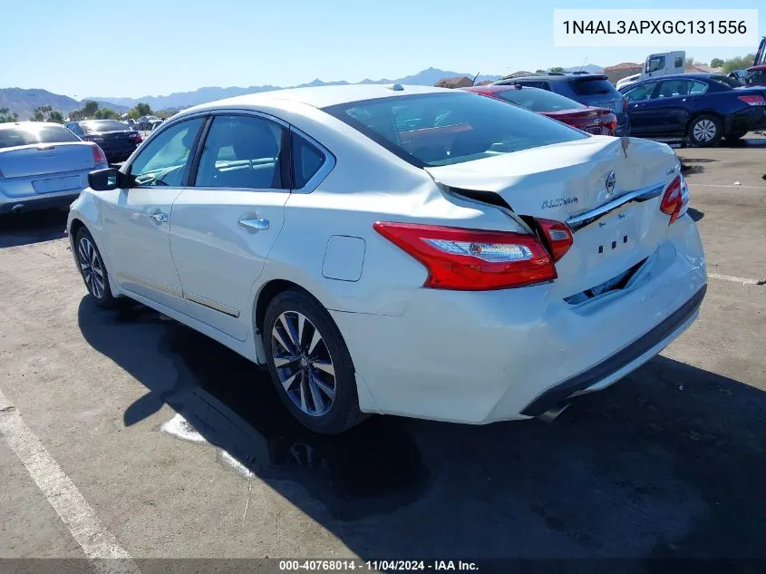 2016 Nissan Altima 2.5 Sv VIN: 1N4AL3APXGC131556 Lot: 40768014