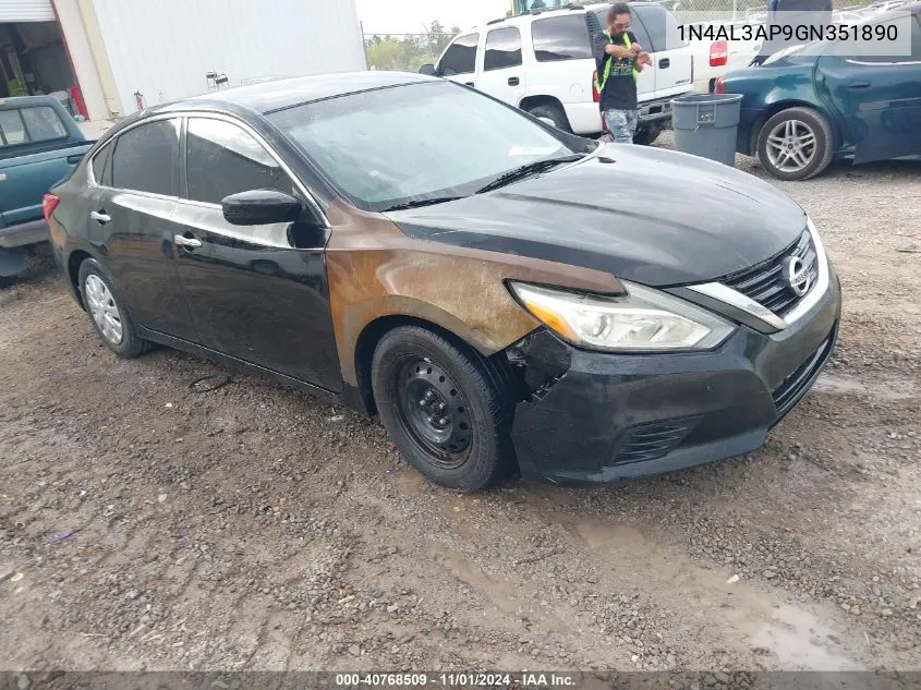 1N4AL3AP9GN351890 2016 Nissan Altima 2.5/2.5 S/2.5 Sl/2.5 Sr/2.5 Sv