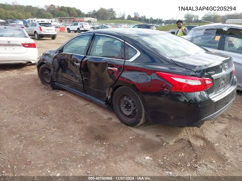 1N4AL3AP4GC205294 2016 Nissan Altima 2.5 S