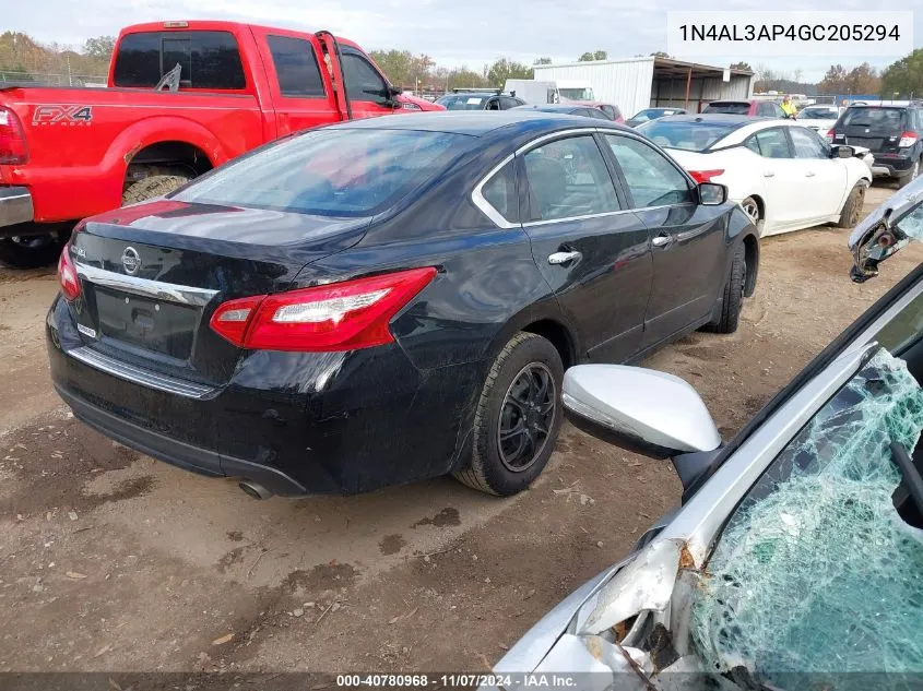 1N4AL3AP4GC205294 2016 Nissan Altima 2.5 S