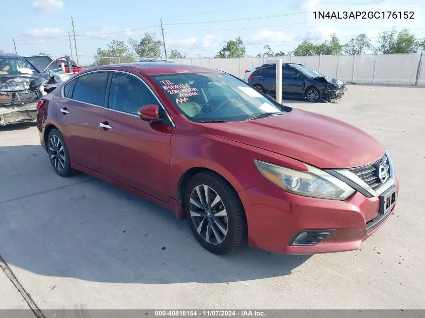 1N4AL3AP2GC176152 2016 Nissan Altima 2.5 Sl