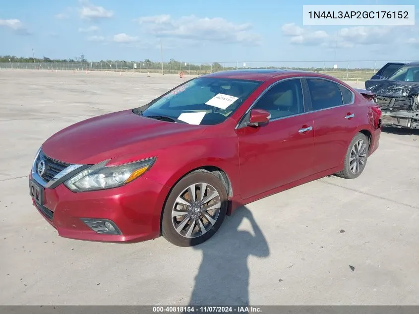 1N4AL3AP2GC176152 2016 Nissan Altima 2.5 Sl