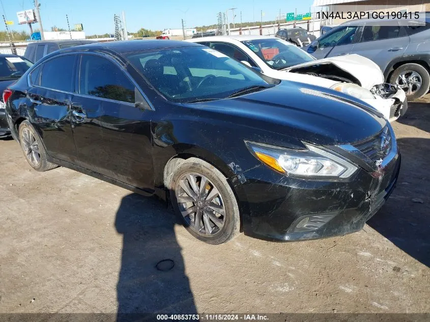 1N4AL3AP1GC190415 2016 Nissan Altima 2.5 Sv