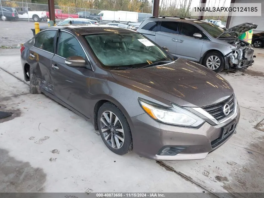 1N4AL3APXGC124185 2016 Nissan Altima 2.5 Sv