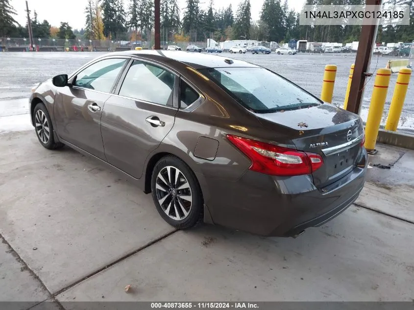 1N4AL3APXGC124185 2016 Nissan Altima 2.5 Sv