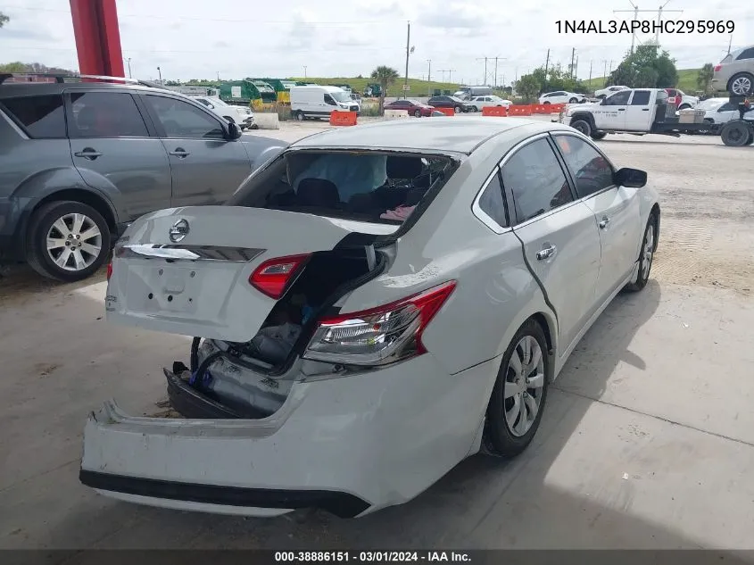 2017 Nissan Altima 2.5 S VIN: 1N4AL3AP8HC295969 Lot: 38886151