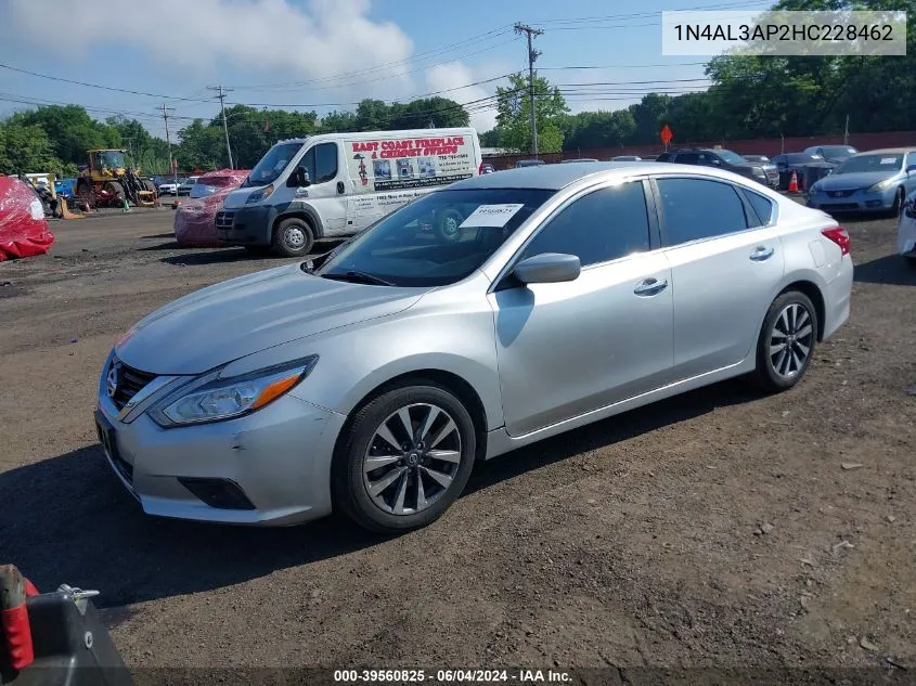 2017 Nissan Altima 2.5 Sv VIN: 1N4AL3AP2HC228462 Lot: 39560825