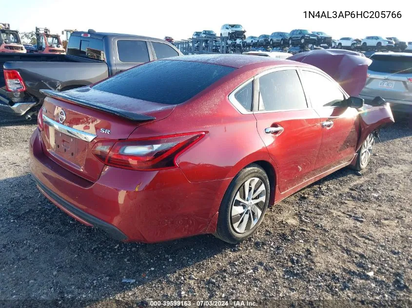 1N4AL3AP6HC205766 2017 Nissan Altima 2.5 Sr