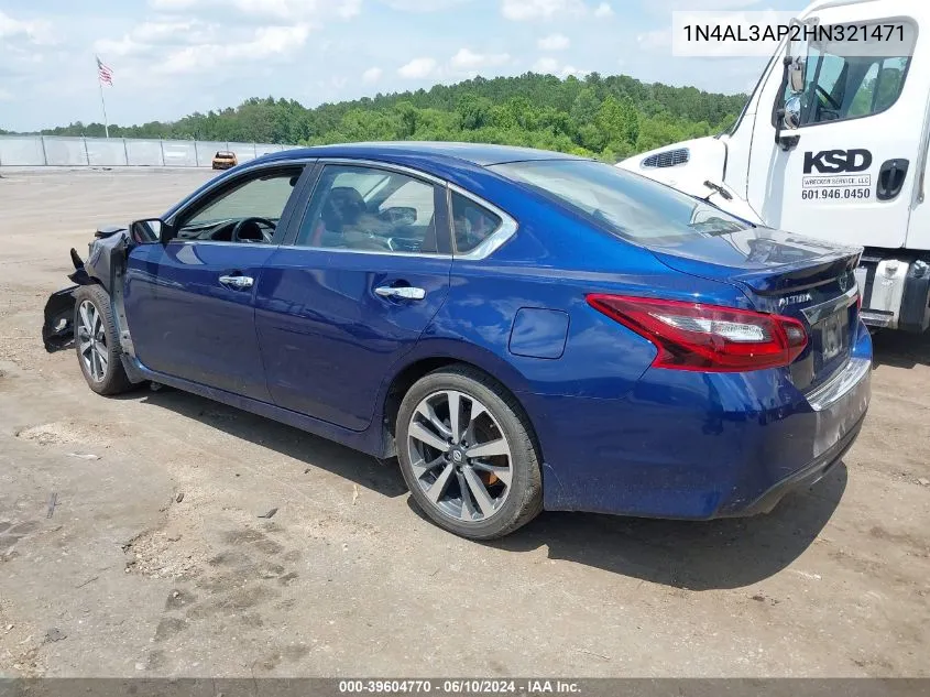 1N4AL3AP2HN321471 2017 Nissan Altima 2.5 Sr