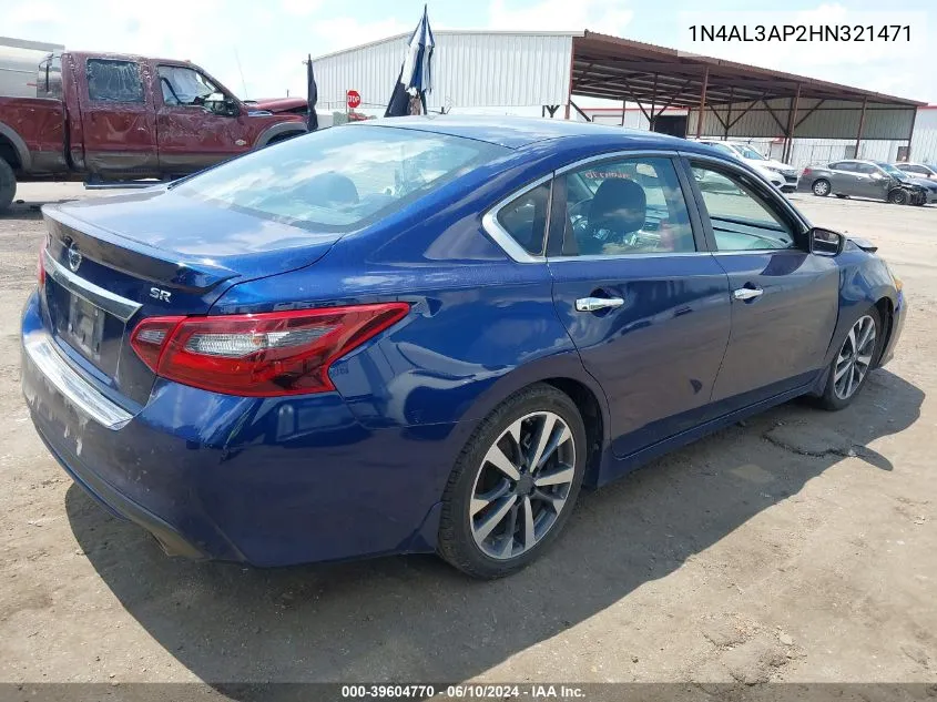 1N4AL3AP2HN321471 2017 Nissan Altima 2.5 Sr