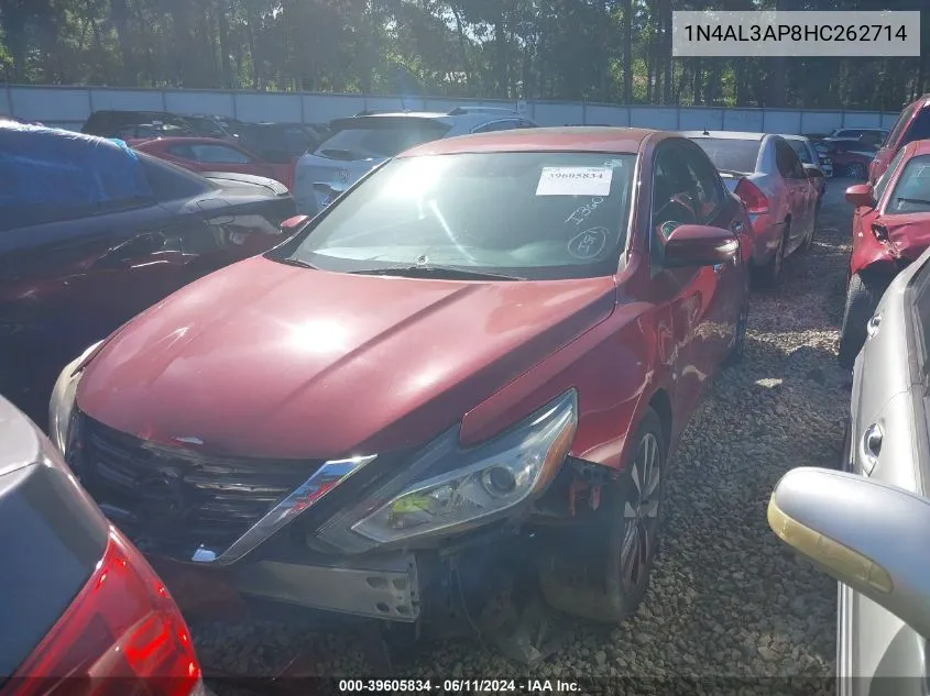 2017 Nissan Altima 2.5 Sl VIN: 1N4AL3AP8HC262714 Lot: 39605834