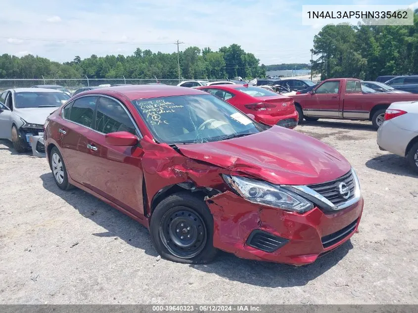 2017 Nissan Altima 2.5 S VIN: 1N4AL3AP5HN335462 Lot: 39640323