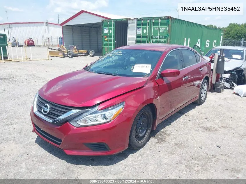 2017 Nissan Altima 2.5 S VIN: 1N4AL3AP5HN335462 Lot: 39640323