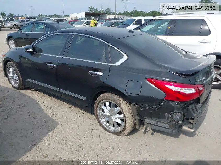 2017 Nissan Altima 2.5 Sl VIN: 1N4AL3AP4HC493352 Lot: 39732412