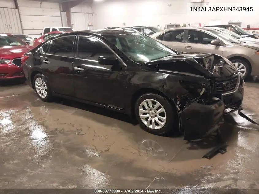 1N4AL3APXHN343945 2017 Nissan Altima 2.5 S