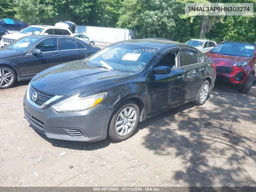 1N4AL3AP9HN303274 2017 Nissan Altima 2.5/2.5 S/2.5 Sl/2.5 Sr/2.5 Sv