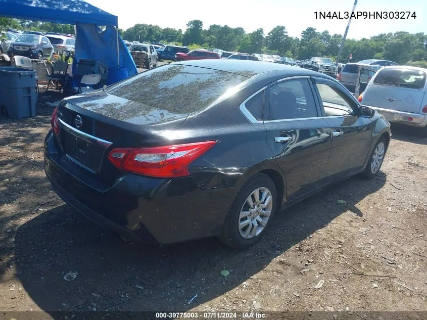 1N4AL3AP9HN303274 2017 Nissan Altima 2.5/2.5 S/2.5 Sl/2.5 Sr/2.5 Sv