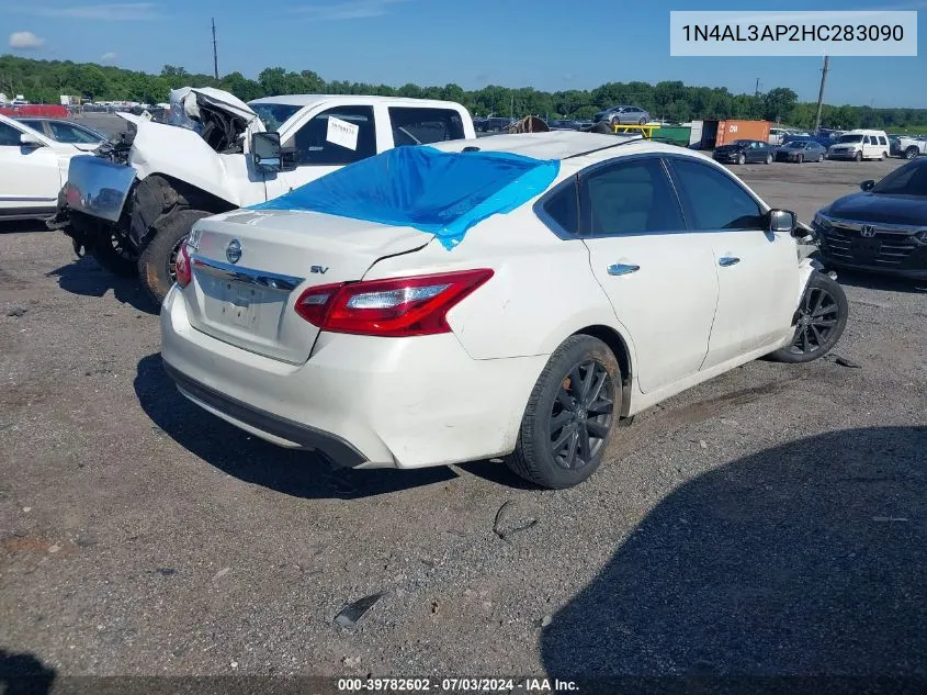 2017 Nissan Altima 2.5 Sv VIN: 1N4AL3AP2HC283090 Lot: 39782602