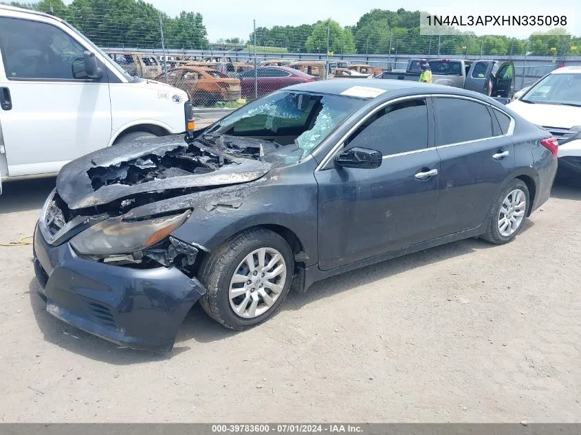 1N4AL3APXHN335098 2017 Nissan Altima 2.5 S