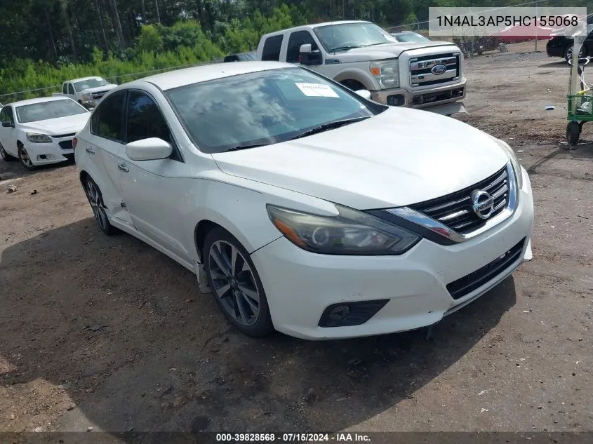 2017 Nissan Altima 2.5 Sr VIN: 1N4AL3AP5HC155068 Lot: 39828568