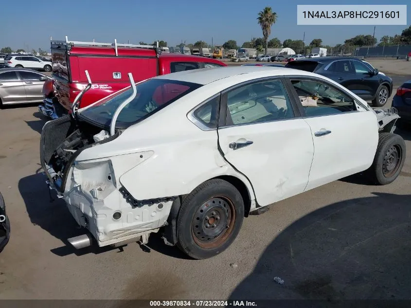 2017 Nissan Altima 2.5 S VIN: 1N4AL3AP8HC291601 Lot: 39870834