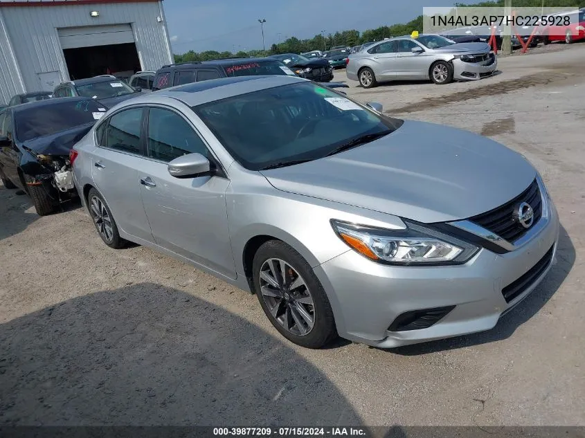 2017 Nissan Altima 2.5 Sl VIN: 1N4AL3AP7HC225928 Lot: 39877209