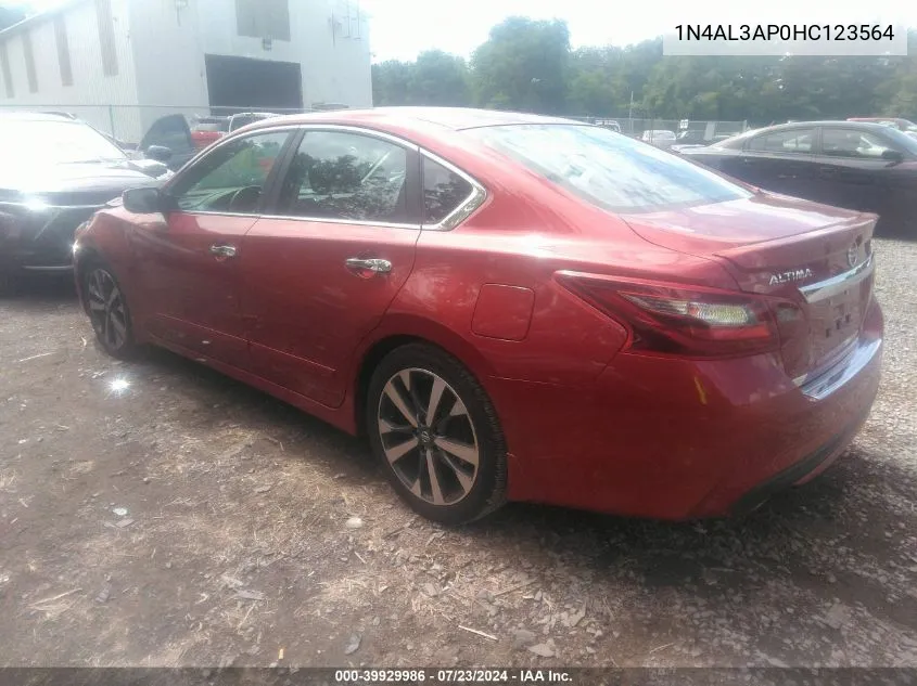 1N4AL3AP0HC123564 2017 Nissan Altima 2.5 Sr