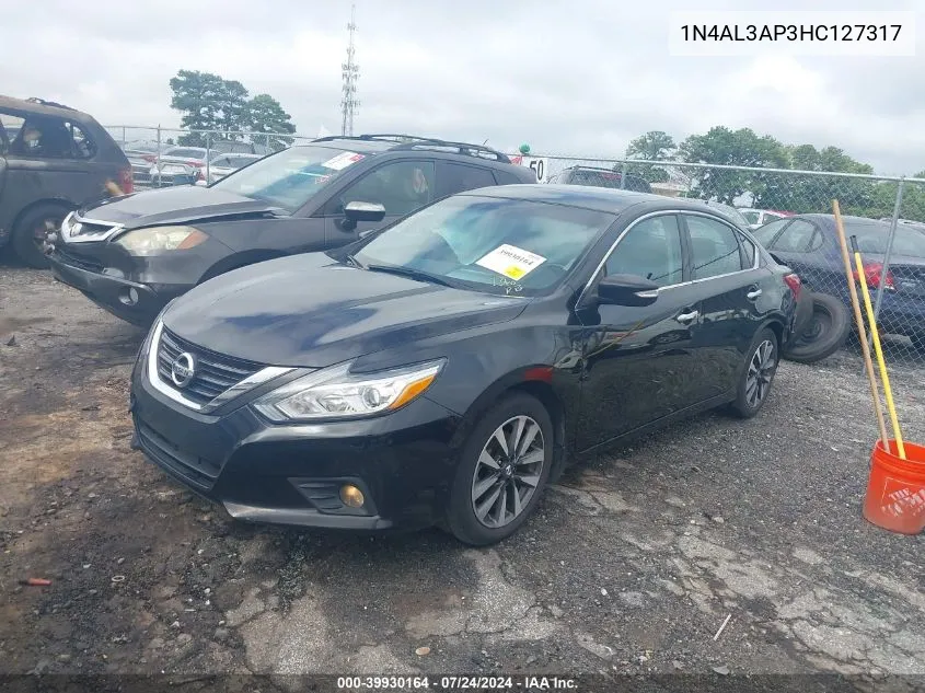 1N4AL3AP3HC127317 2017 Nissan Altima 2.5 Sv