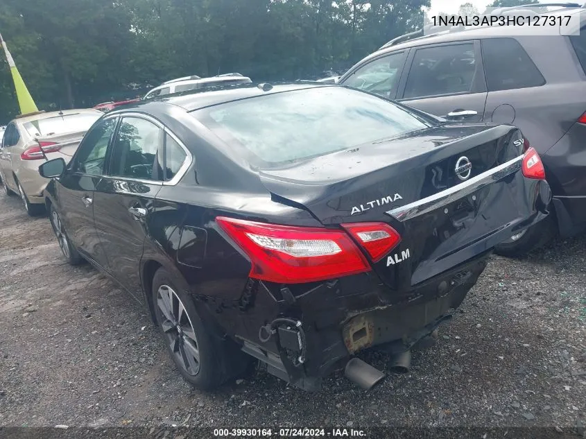 1N4AL3AP3HC127317 2017 Nissan Altima 2.5 Sv