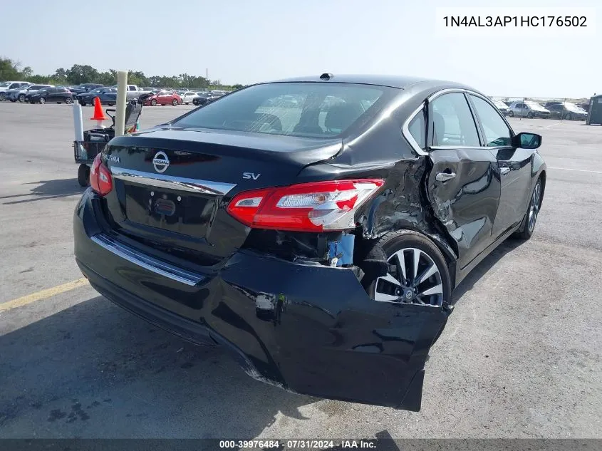 1N4AL3AP1HC176502 2017 Nissan Altima 2.5 Sv