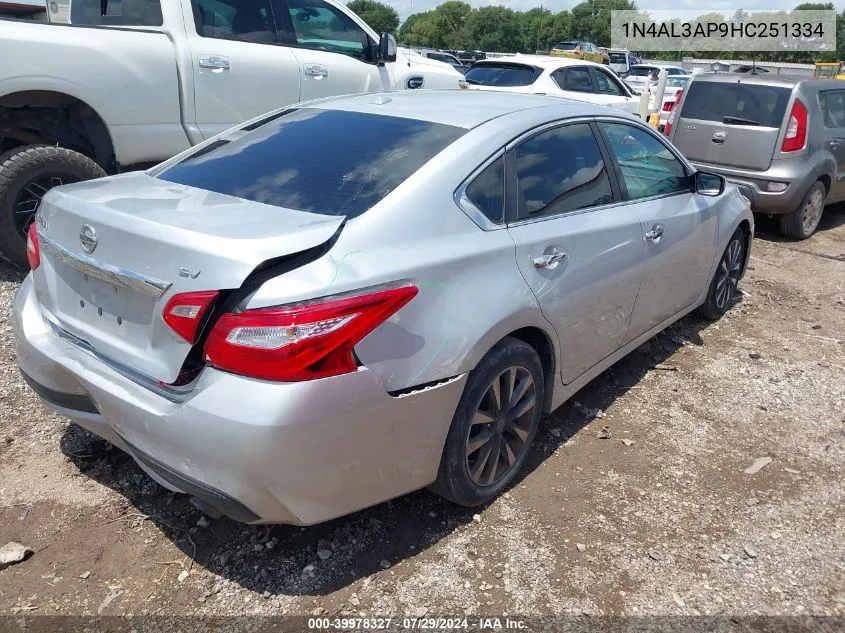 1N4AL3AP9HC251334 2017 Nissan Altima 2.5/S/Sv/Sl/Sr