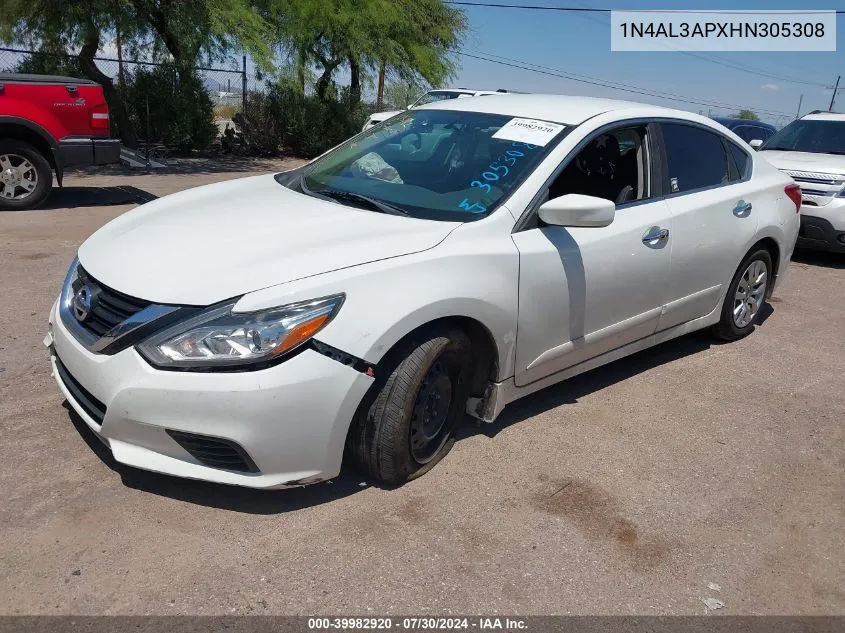 1N4AL3APXHN305308 2017 Nissan Altima 2.5 S