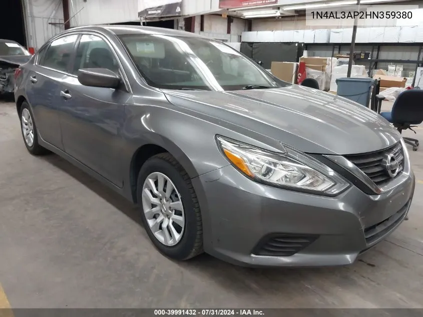 1N4AL3AP2HN359380 2017 Nissan Altima 2.5 S