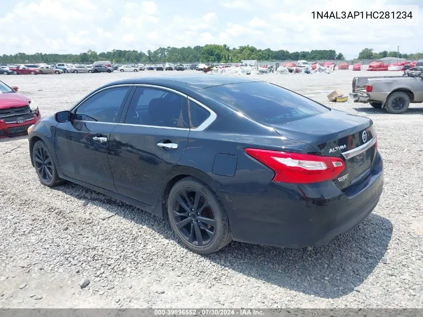 1N4AL3AP1HC281234 2017 Nissan Altima 2.5 S