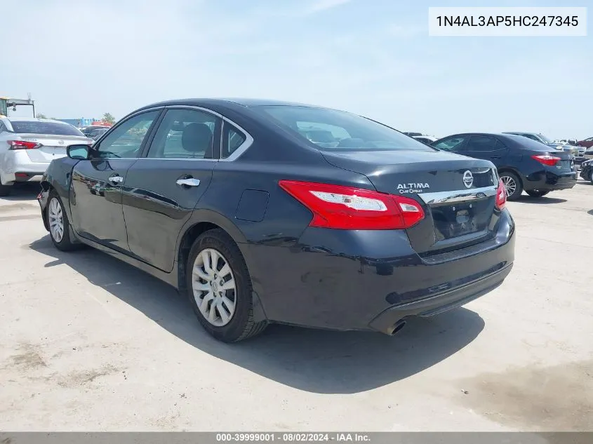 1N4AL3AP5HC247345 2017 Nissan Altima 2.5 S