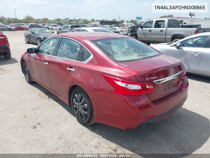 1N4AL3AP2HN308865 2017 Nissan Altima 2.5 S