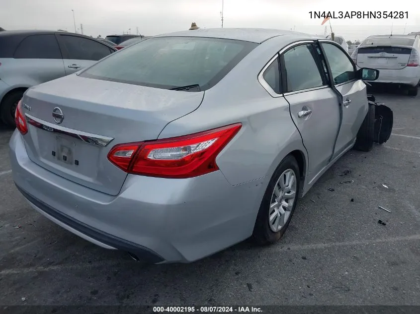 1N4AL3AP8HN354281 2017 Nissan Altima 2.5 S