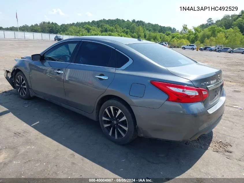 1N4AL3AP1HC492529 2017 Nissan Altima 2.5 Sv