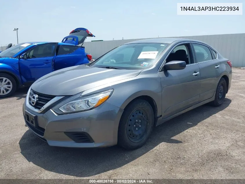 1N4AL3AP3HC223934 2017 Nissan Altima 2.5 S