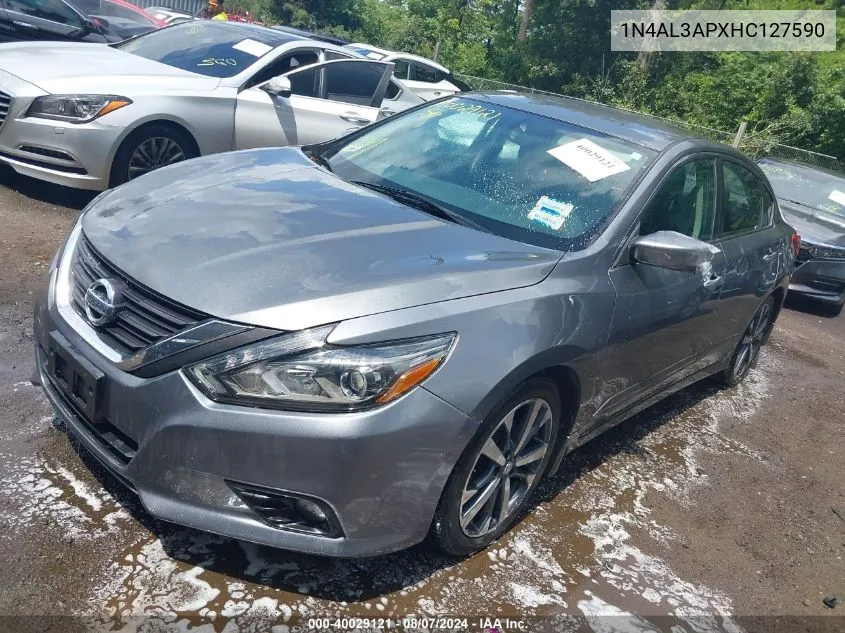 2017 Nissan Altima 2.5 Sr VIN: 1N4AL3APXHC127590 Lot: 40029121