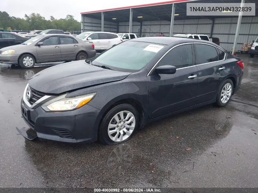 1N4AL3AP0HN332839 2017 Nissan Altima 2.5 S