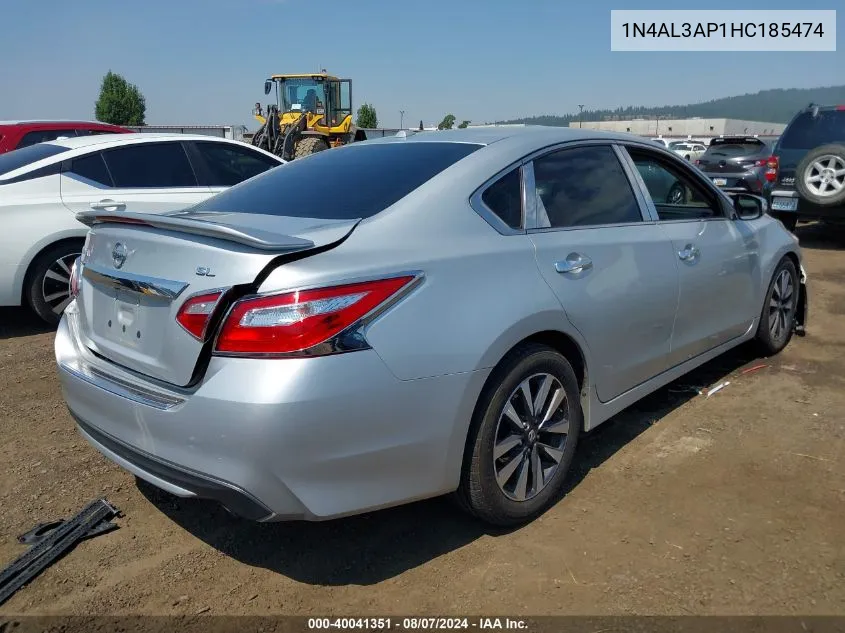 1N4AL3AP1HC185474 2017 Nissan Altima 2.5 Sl