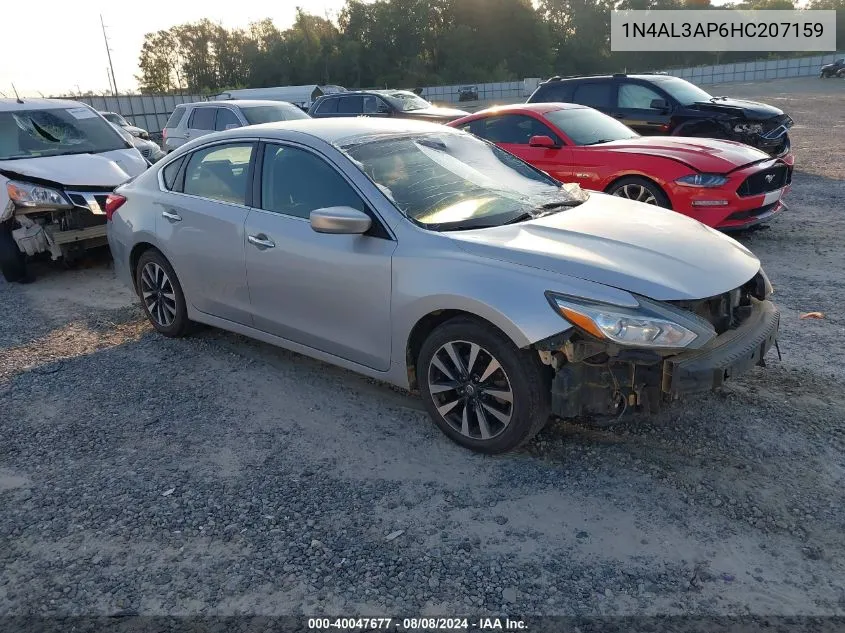 2017 Nissan Altima 2.5 Sv VIN: 1N4AL3AP6HC207159 Lot: 40047677