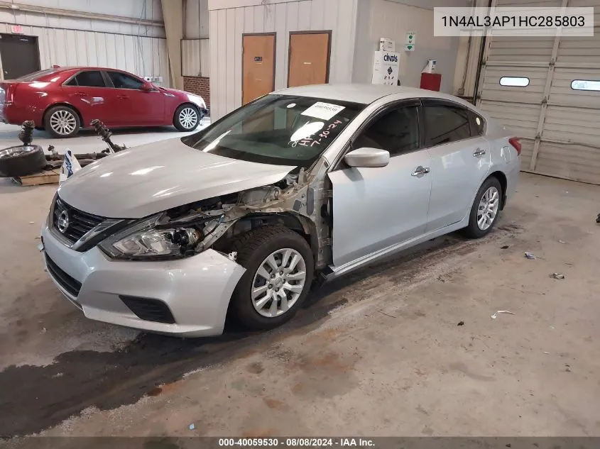 1N4AL3AP1HC285803 2017 Nissan Altima 2.5 S