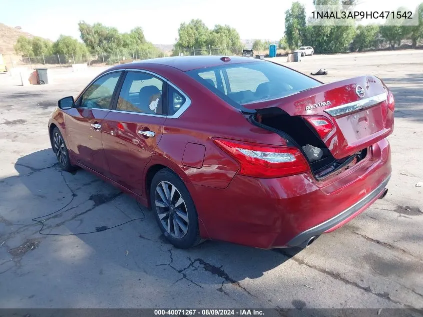 1N4AL3AP9HC471542 2017 Nissan Altima 2.5 Sl