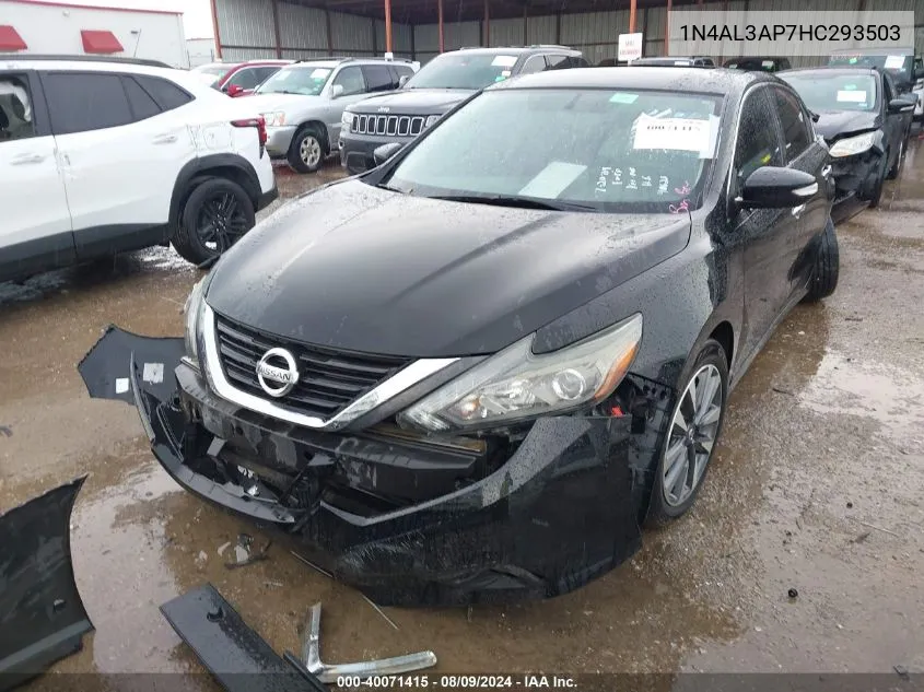 2017 Nissan Altima 2.5 Sl VIN: 1N4AL3AP7HC293503 Lot: 40071415