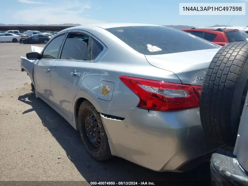 1N4AL3AP1HC497598 2017 Nissan Altima 2.5/S/Sv/Sl/Sr