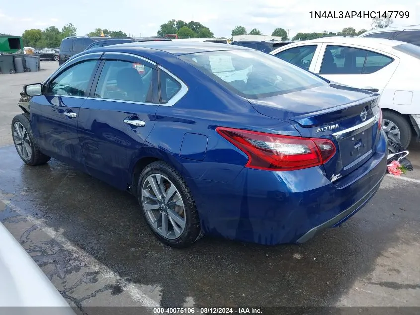 1N4AL3AP4HC147799 2017 Nissan Altima 2.5 Sr